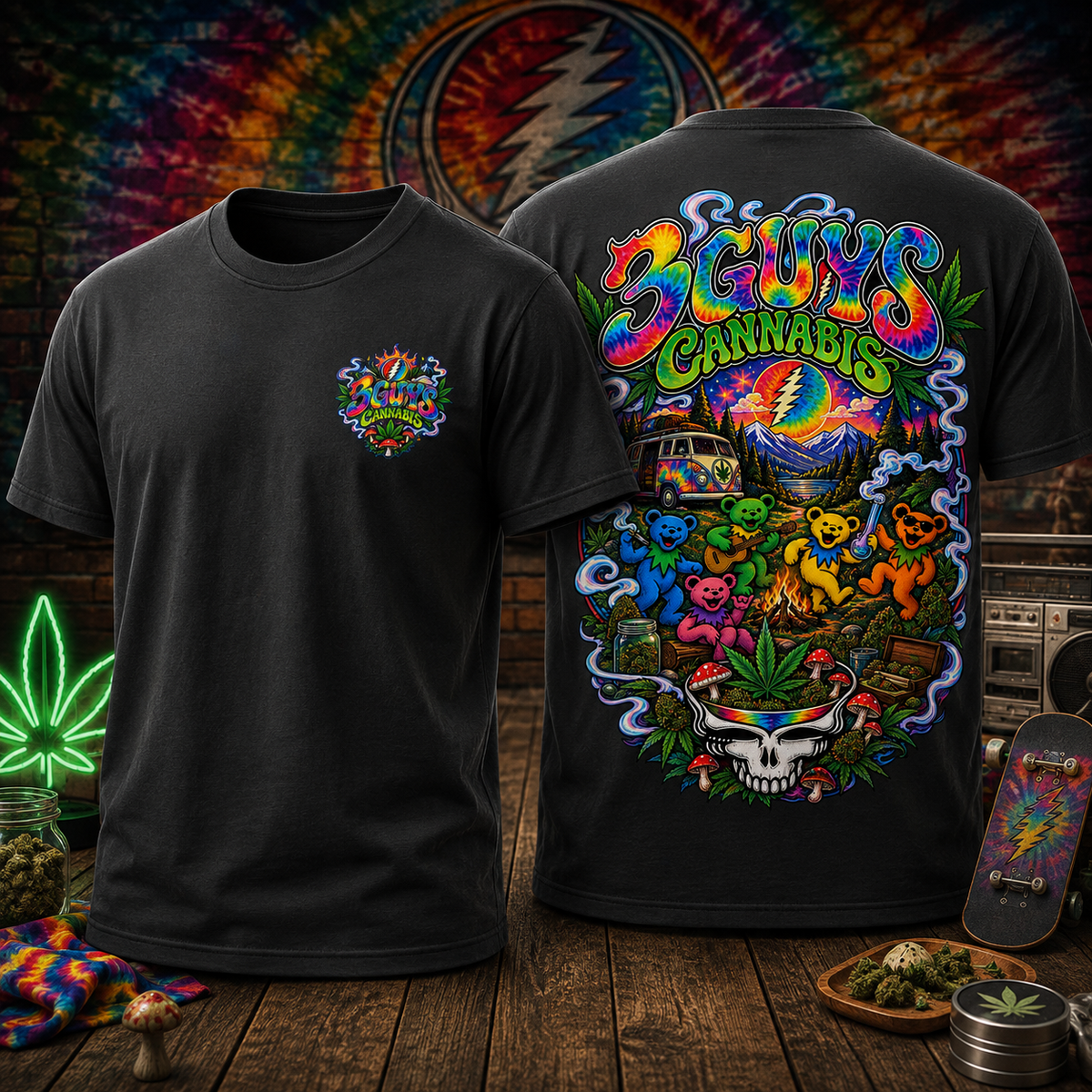 3 Guys-High and Grateful